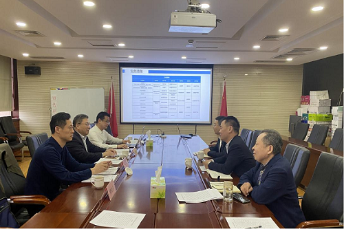 山科控股集團黨委副書記、總經(jīng)理王利一行蒞臨公司調(diào)研