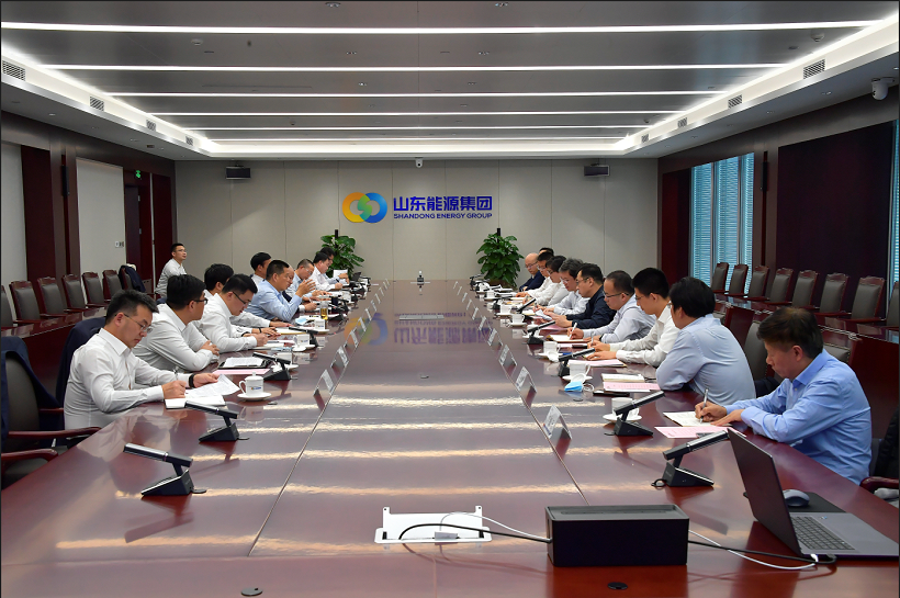 山東科創(chuàng)黨委書記、董事長董火民一行赴山東能源學習交流